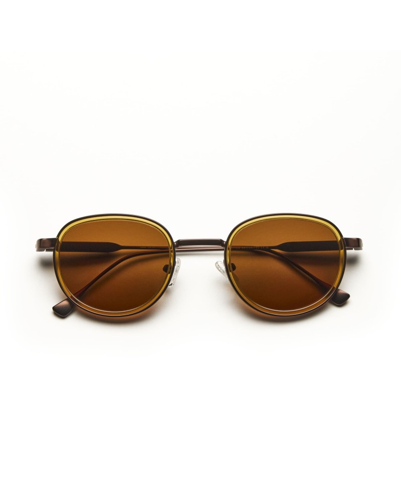 République Sun — Lunettes de soleil en métal et acétate | JOMI